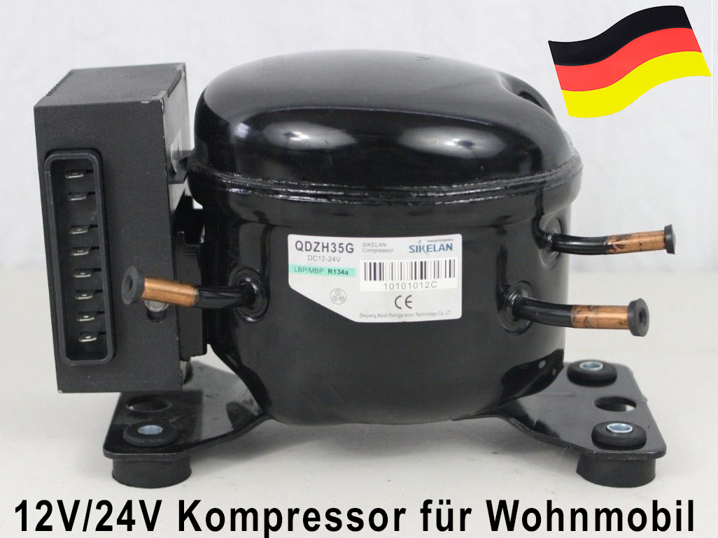 12V / 24V Kompressor R134a inkl. Steuereinheit