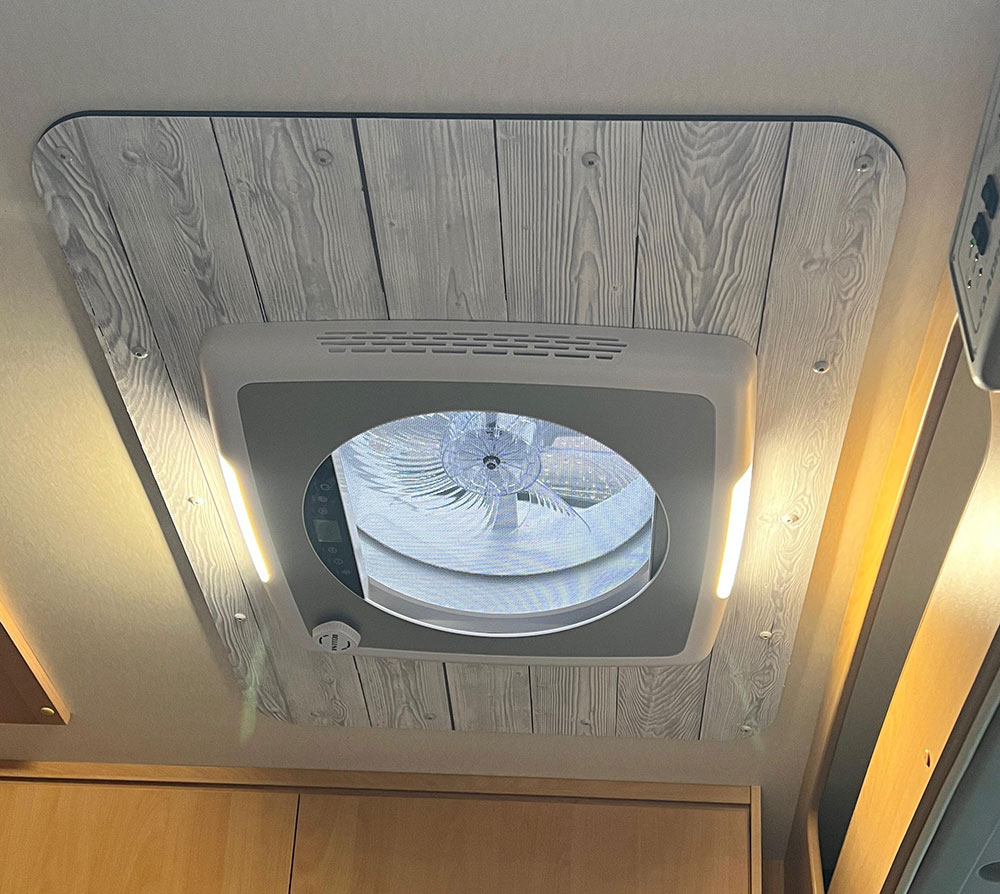 Super Fan Dachfenster mit Lüfter Fernbedienung Insektenschutz und Verdunkelung 400x400 mm (3. Generation) – Bild 31