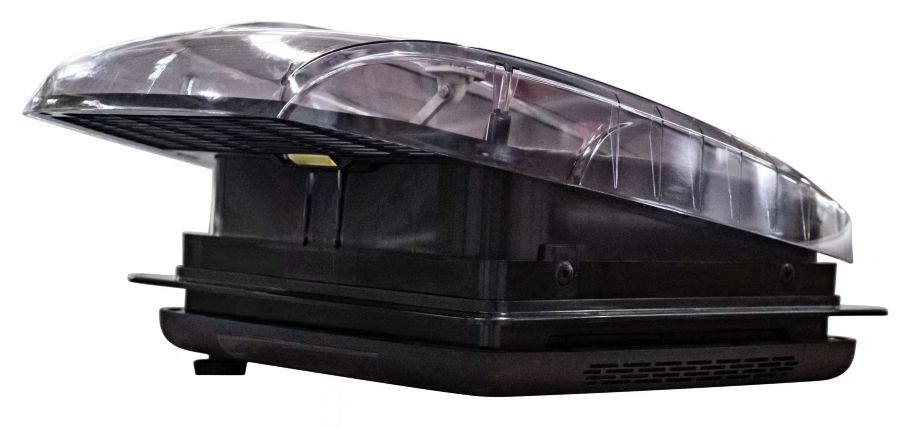 Super Fan Dachfenster mit Lüfter Fernbedienung Insektenschutz und Verdunkelung 400x400 mm (3. Generation) – Bild 18