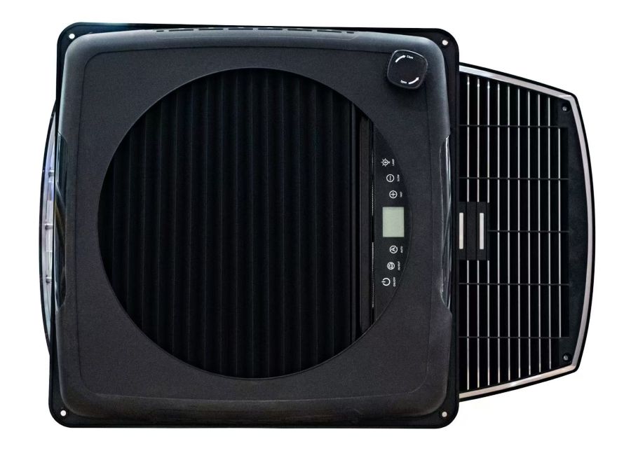 Super Fan Dachfenster mit Lüfter Fernbedienung Insektenschutz und Verdunkelung 400x400 mm (3. Generation) – Bild 21