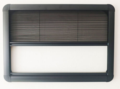 Ausstellfenster Serie RC (Doppelwandig, Flächenbündig, 3 Rahmen) mit Jalousien, leicht getönt – Bild 9