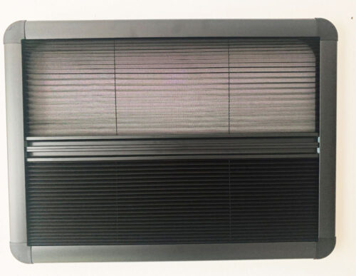 Ausstellfenster Serie RC (Doppelwandig, Flächenbündig, 3 Rahmen) mit Jalousien, leicht getönt – Bild 10
