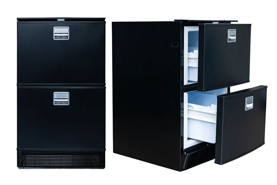 70 Liter Kühlschrank oder Gefrierschrank mit Schubladen HxBxT: 75x43x54 cm