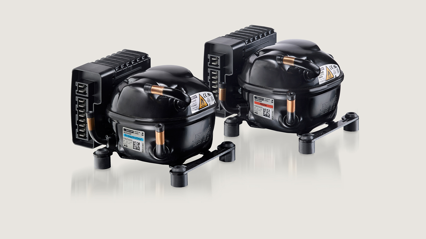 Secop BDN50K Nano 2,6cm³ R600a R134a/R1234yf