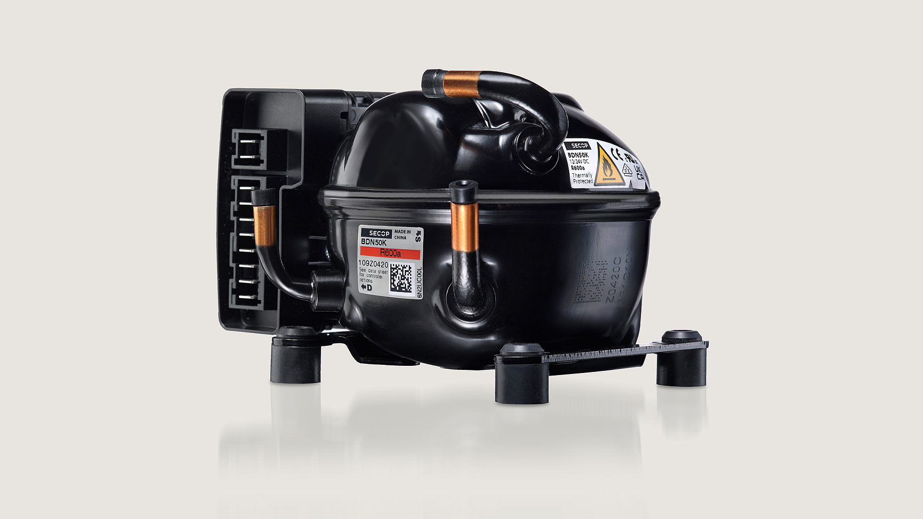 Secop BDN50K Nano 2,6cm³ R600a R134a/R1234yf – Bild 7